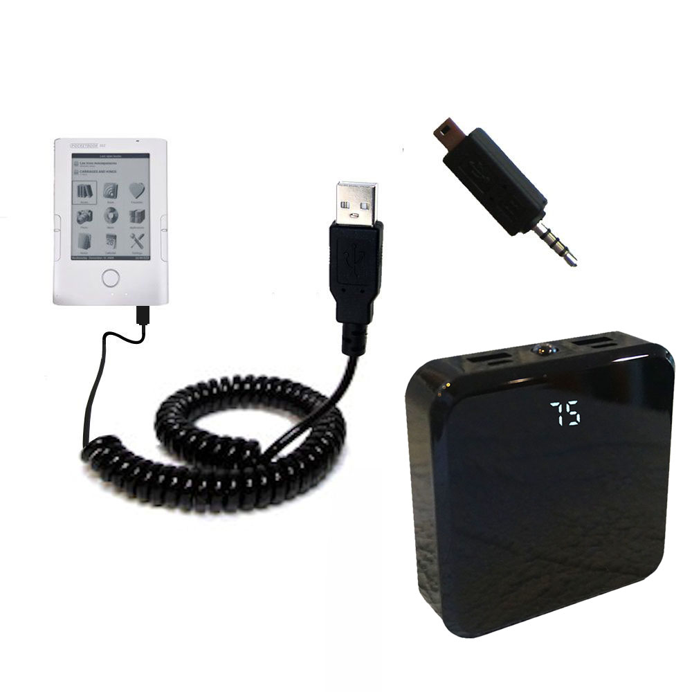 Rechargeable Pack Charger compatible with the Netronix Pocketbook 302