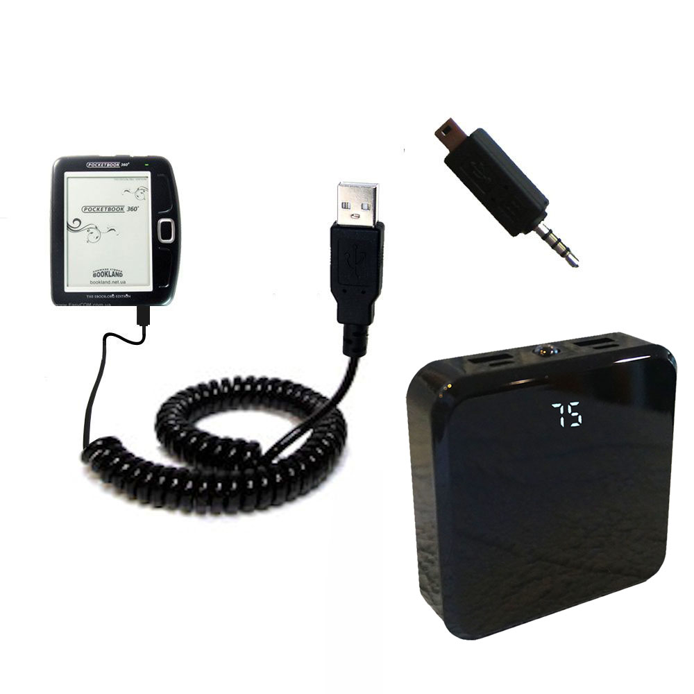 Rechargeable Pack Charger compatible with the Netronix Pocketbook 360