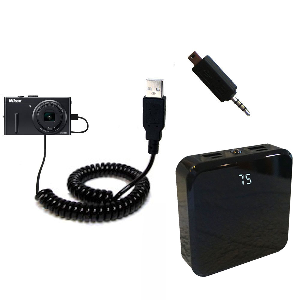 Rechargeable Pack Charger compatible with the Nikon Coolpix P300