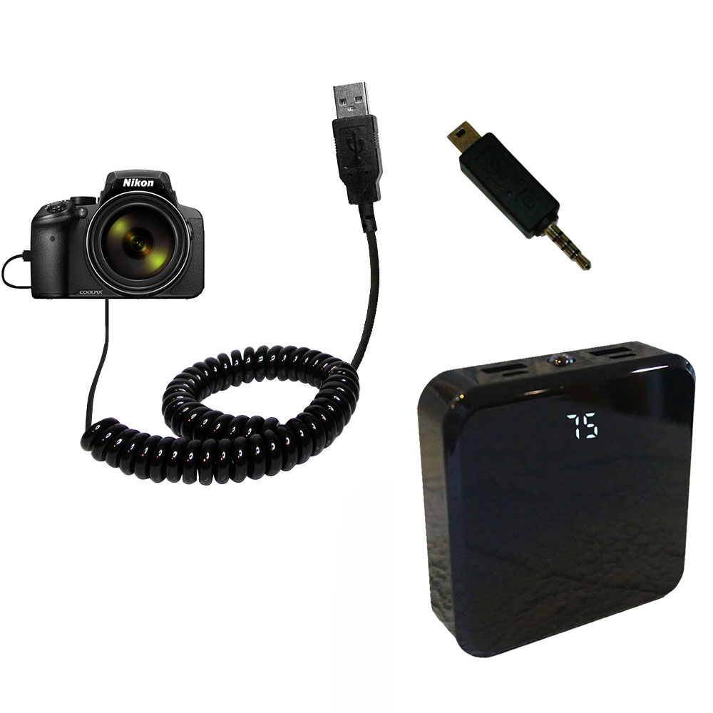 Rechargeable Pack Charger compatible with the Nikon Coolpix P900