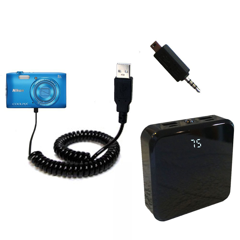 Rechargeable Pack Charger compatible with the Nikon Coolpix S6700