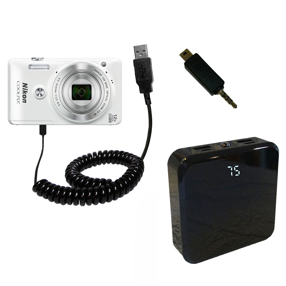 Rechargeable Pack Charger compatible with the Nikon Coolpix S6900