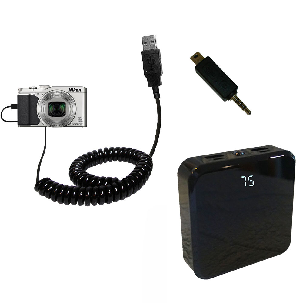 Rechargeable Pack Charger compatible with the Nikon Coolpix S9900