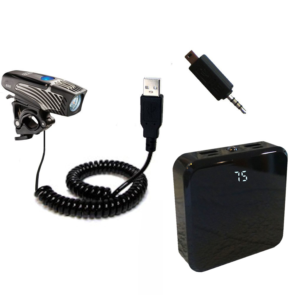 Rechargeable Pack Charger compatible with the Nite Rider Lumina 650 / 500