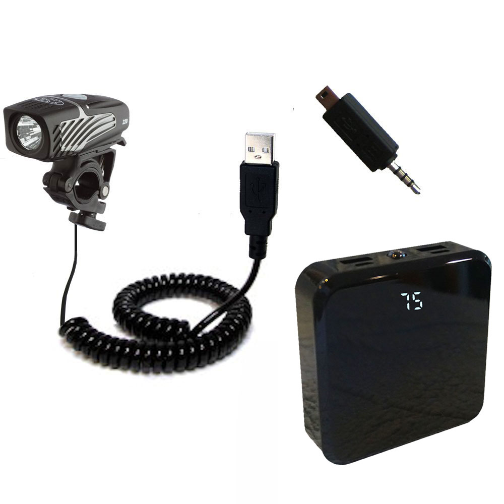 Rechargeable Pack Charger compatible with the Nite Rider Micro 220