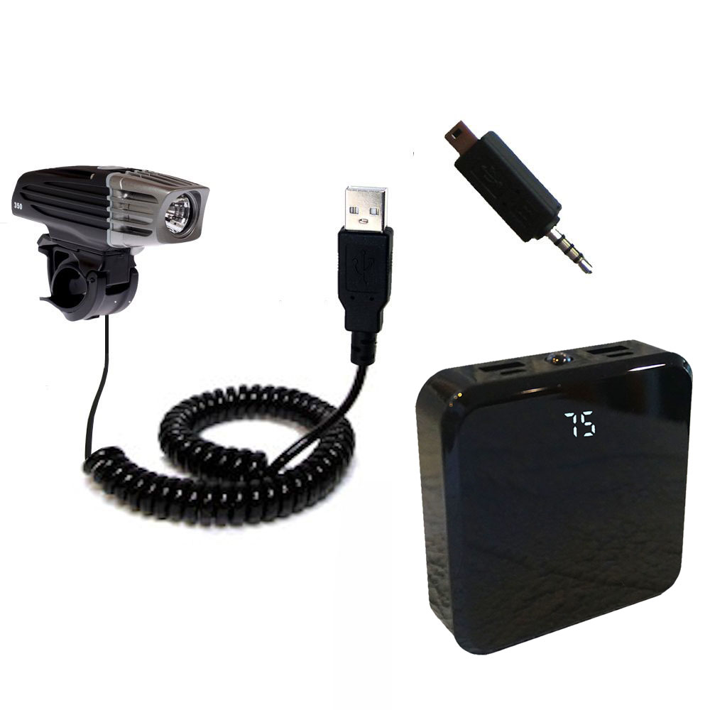Rechargeable Pack Charger compatible with the Nite Rider MiNewt Mini 350