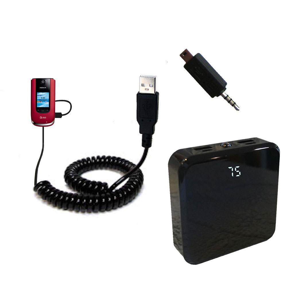 Rechargeable Pack Charger compatible with the Nokia 6350