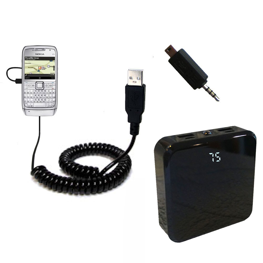 Rechargeable Pack Charger compatible with the Nokia E71 E71x E75
