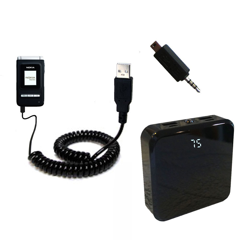 Rechargeable Pack Charger compatible with the Nokia N75 N79