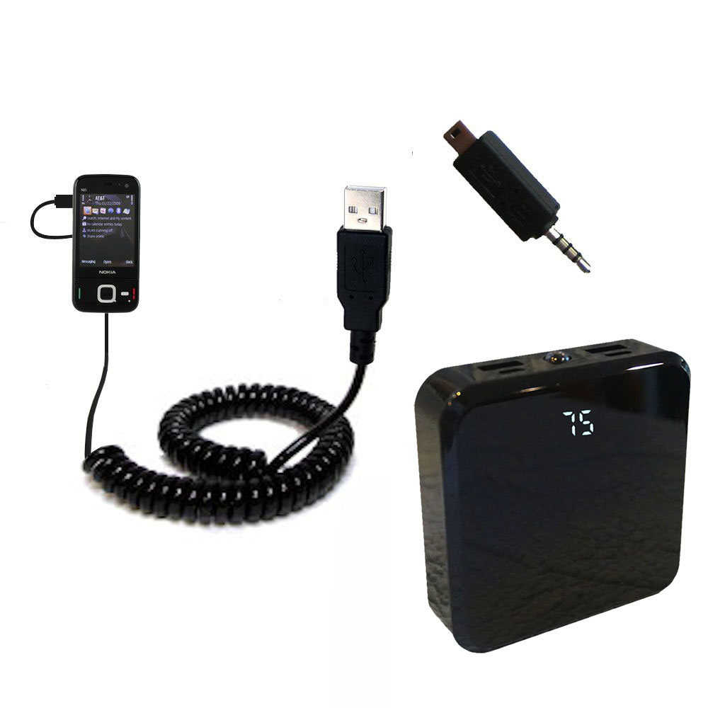 Rechargeable Pack Charger compatible with the Nokia N85