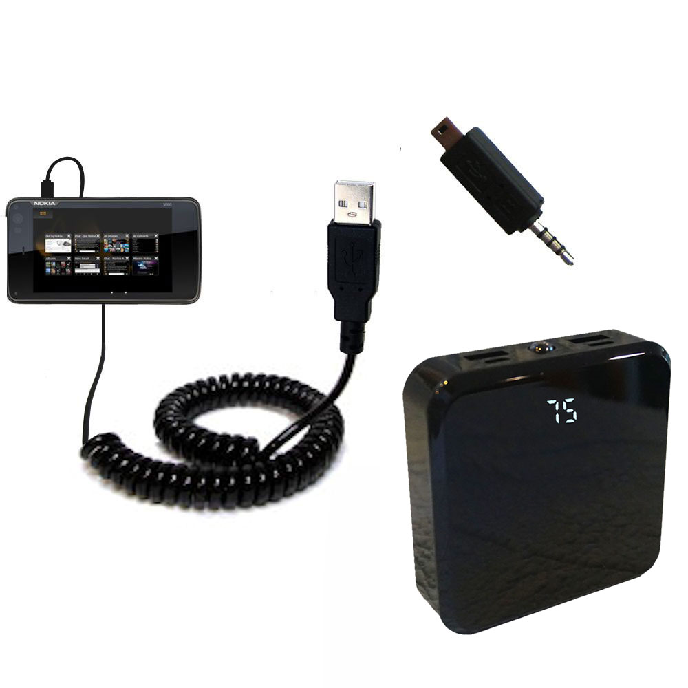 Rechargeable Pack Charger compatible with the Nokia N900