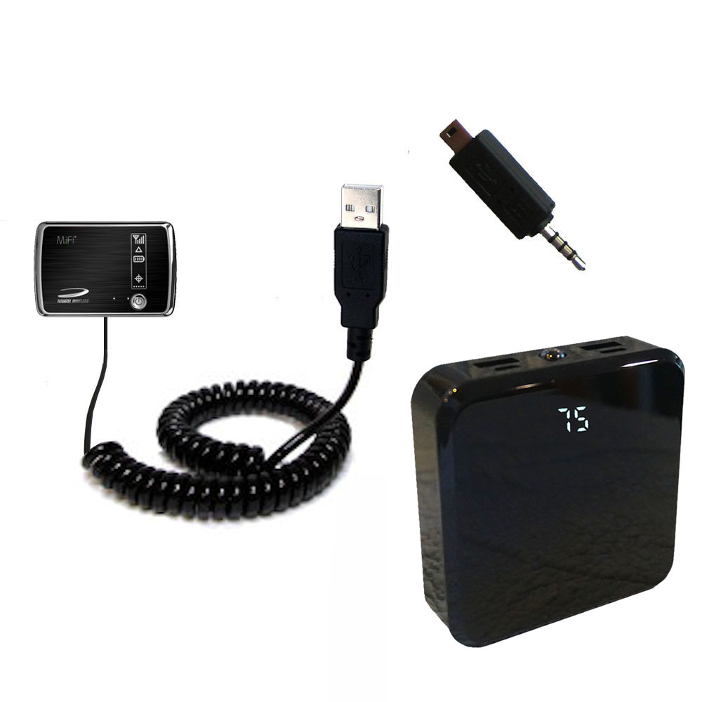 Rechargeable Pack Charger compatible with the Novatel MIFI 4082
