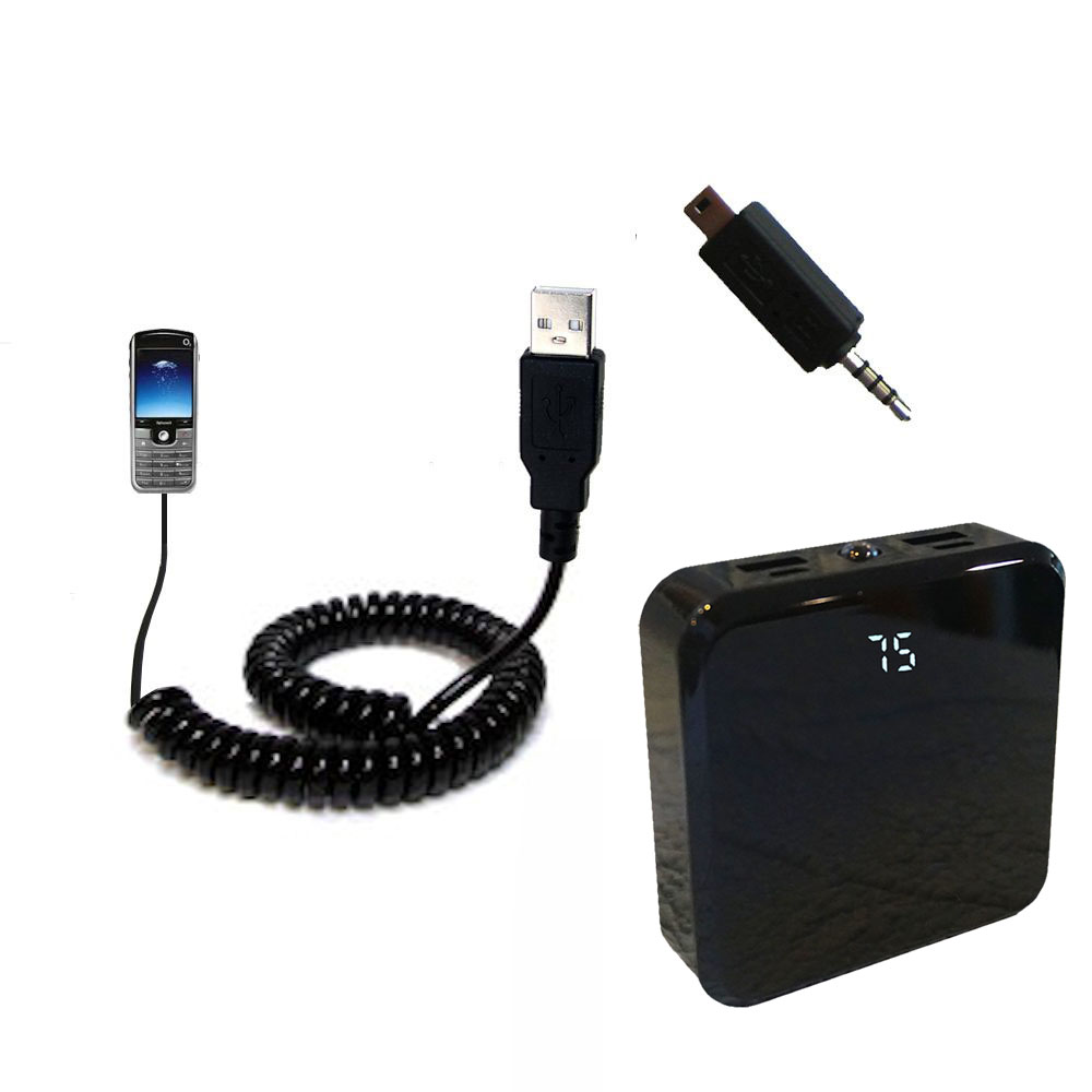 Rechargeable Pack Charger compatible with the O2 XPhone II IIm