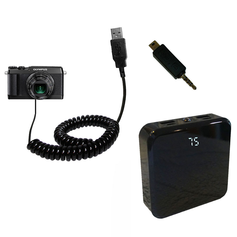 Rechargeable Pack Charger compatible with the Olympus SH-2