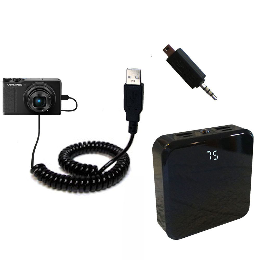 Rechargeable Pack Charger compatible with the Olympus XZ-10