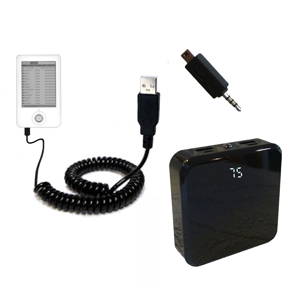 Rechargeable Pack Charger compatible with the Onyx Boox60