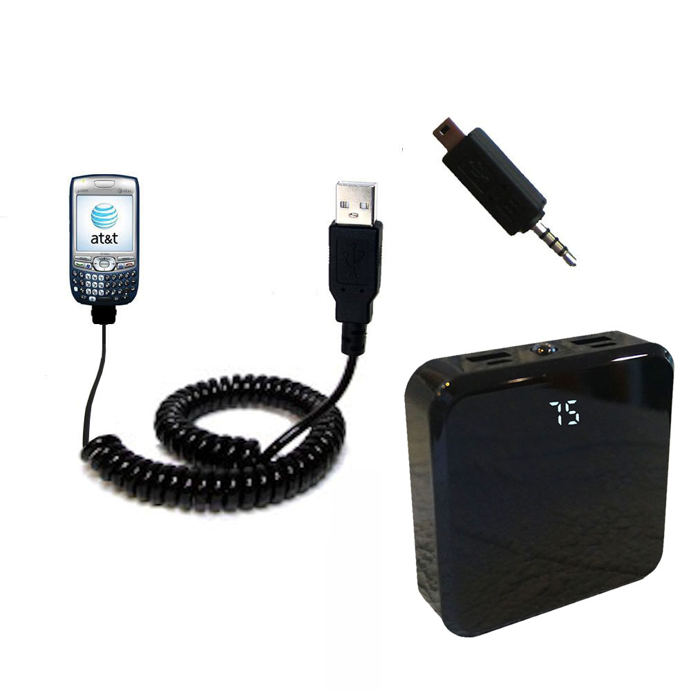 Rechargeable Pack Charger compatible with the Palm Treo 750