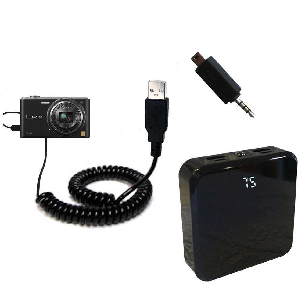 Rechargeable Pack Charger compatible with the Panasonic Lumix DMC-SZ3K