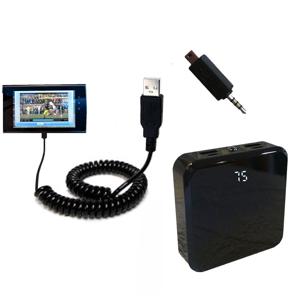 Rechargeable Pack Charger compatible with the Panasonic Viera Tablet 10 7 4