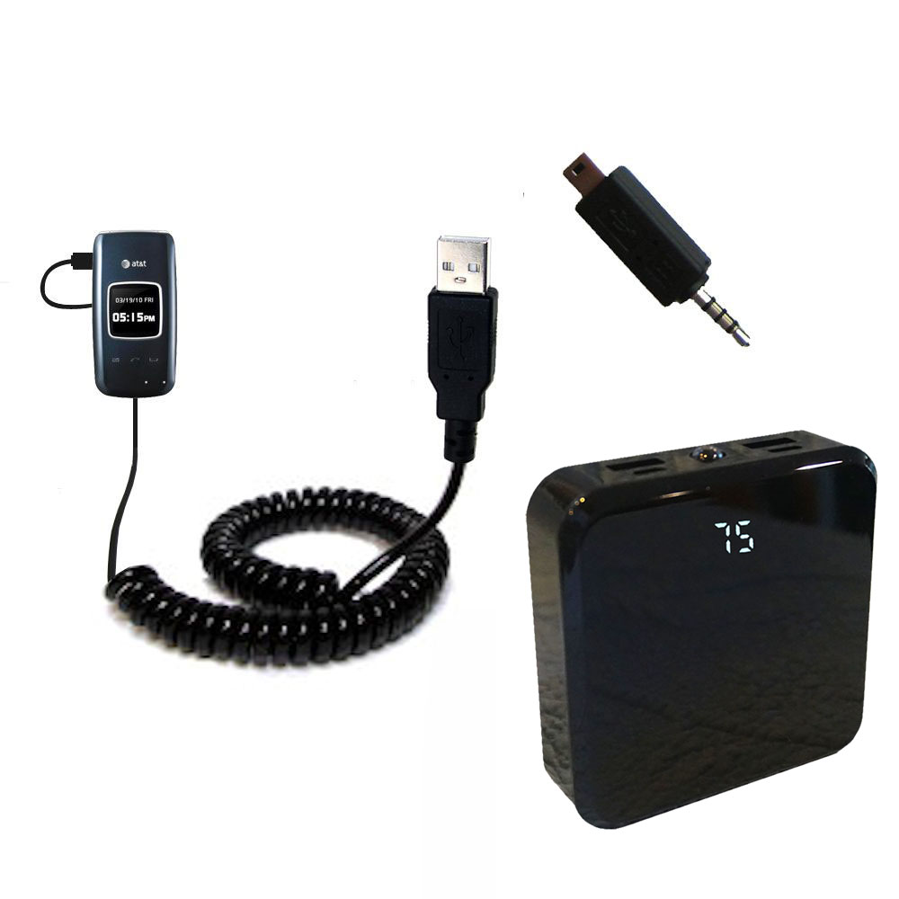 Rechargeable Pack Charger compatible with the Pantech Breeze III 3