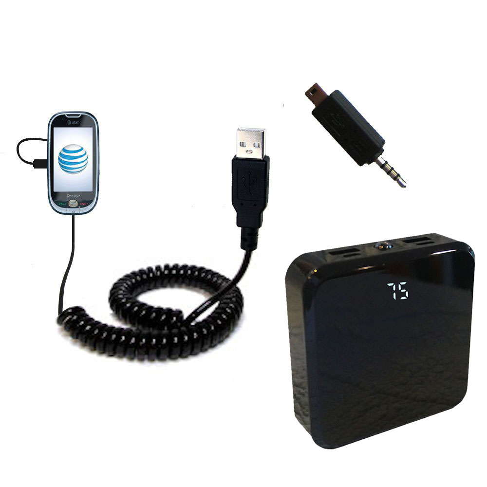 Rechargeable Pack Charger compatible with the Pantech Ease