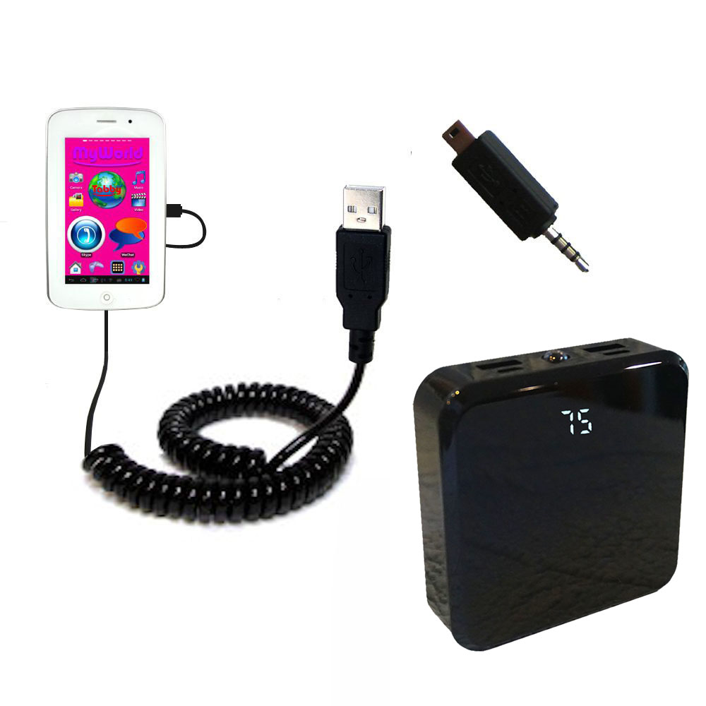 Rechargeable Pack Charger compatible with the Playtime MyWorld 43111
