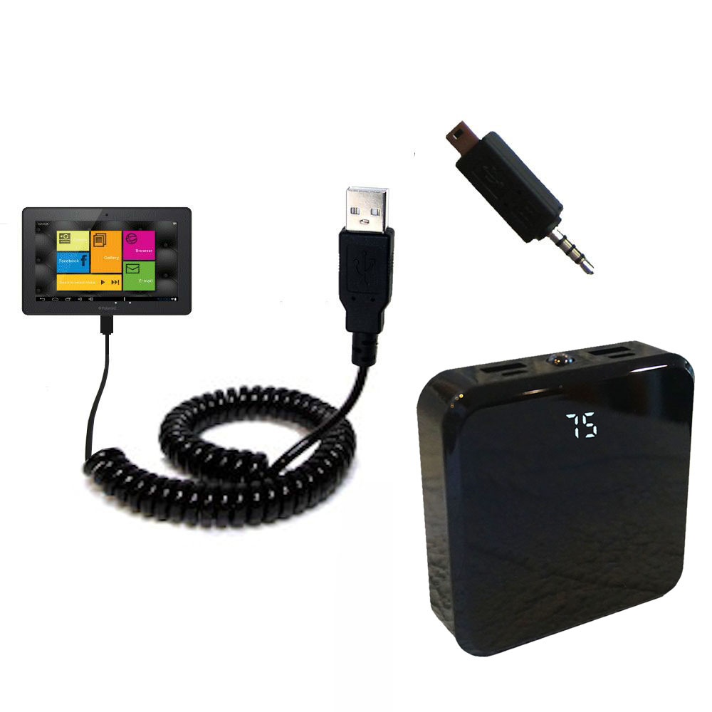 Rechargeable Pack Charger compatible with the Polaroid 10 Tablet PMID1000