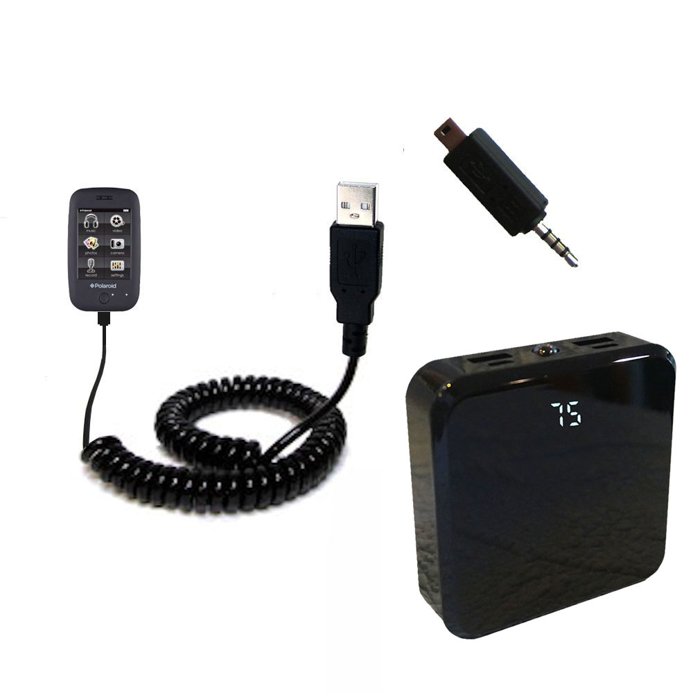 Rechargeable Pack Charger compatible with the Polaroid PMP283C-8