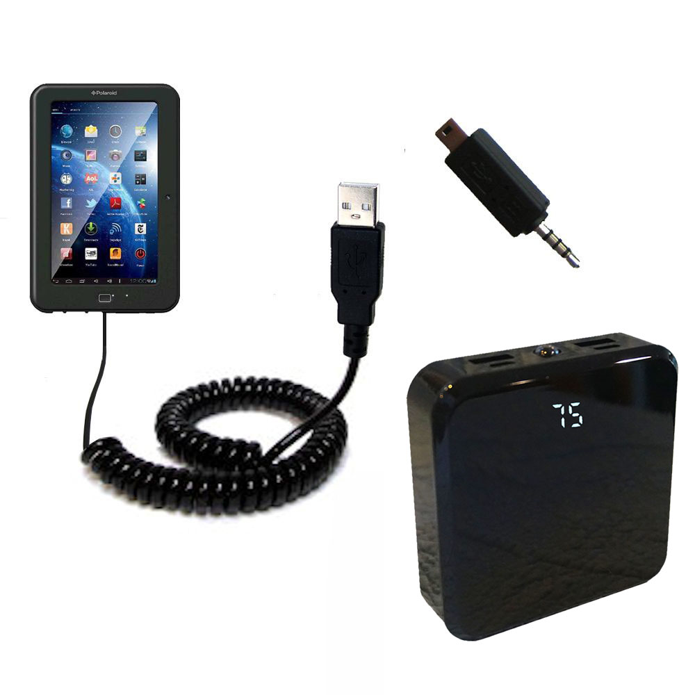 Rechargeable Pack Charger compatible with the Polaroid PTAB7XC