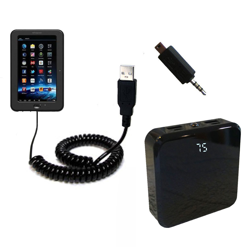 Rechargeable Pack Charger compatible with the Polaroid PTAB8000