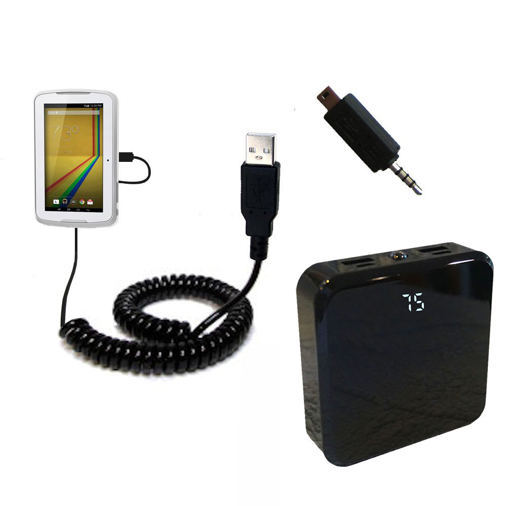 Rechargeable Pack Charger compatible with the Polaroid Q7