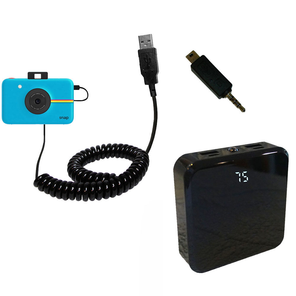 Rechargeable Pack Charger compatible with the Polaroid Snap