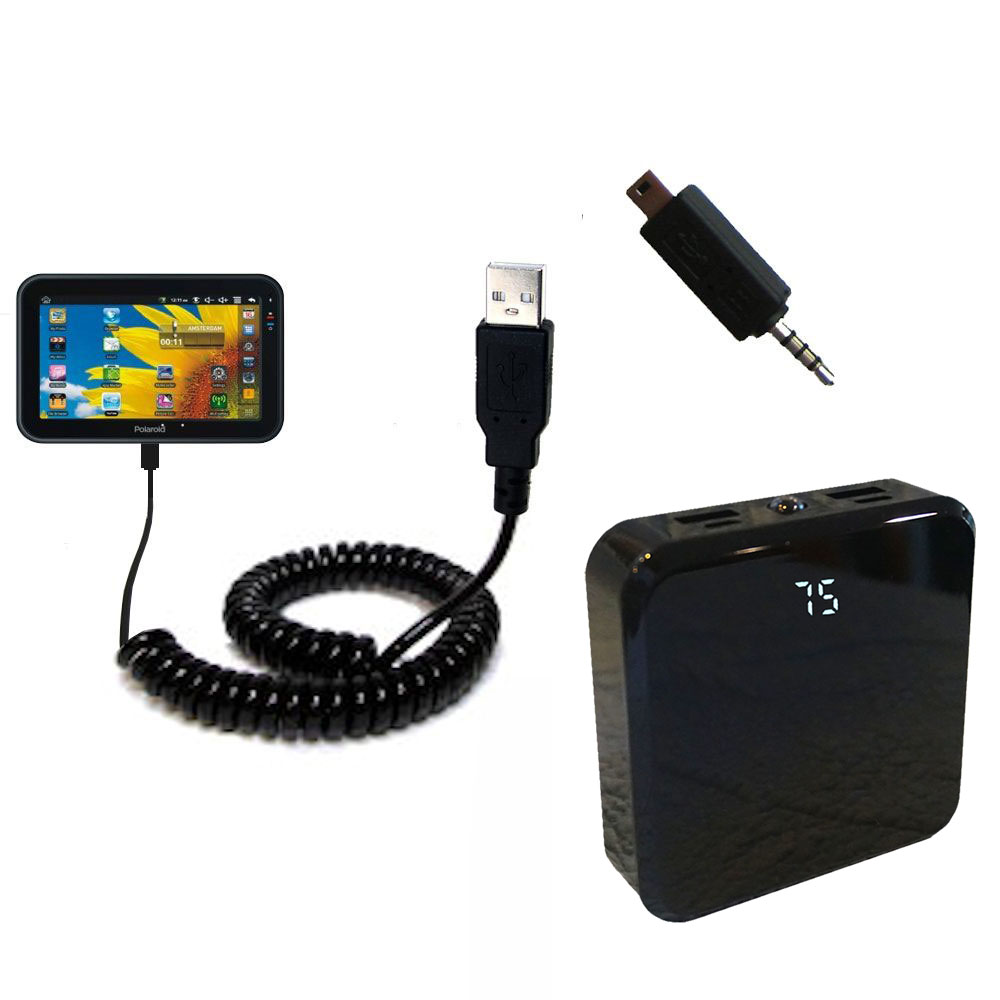 Rechargeable Pack Charger compatible with the Polaroid Tablet PMID701