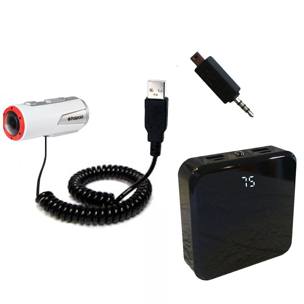 Rechargeable Pack Charger compatible with the Polaroid XS100
