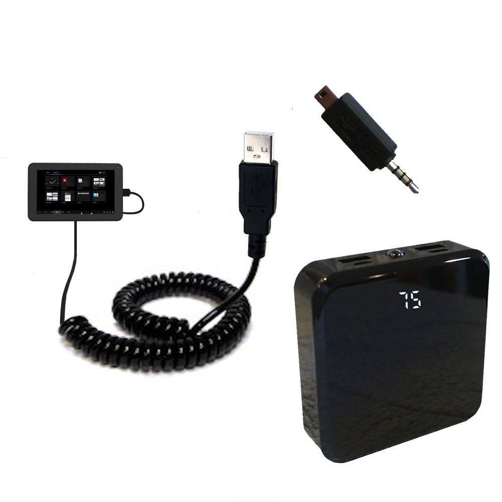Rechargeable Pack Charger compatible with the Proscan  PLT7223 GK4 / GK6 Tablet