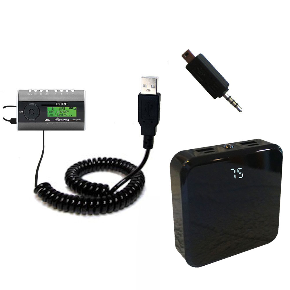 Rechargeable Pack Charger compatible with the PURE Highway