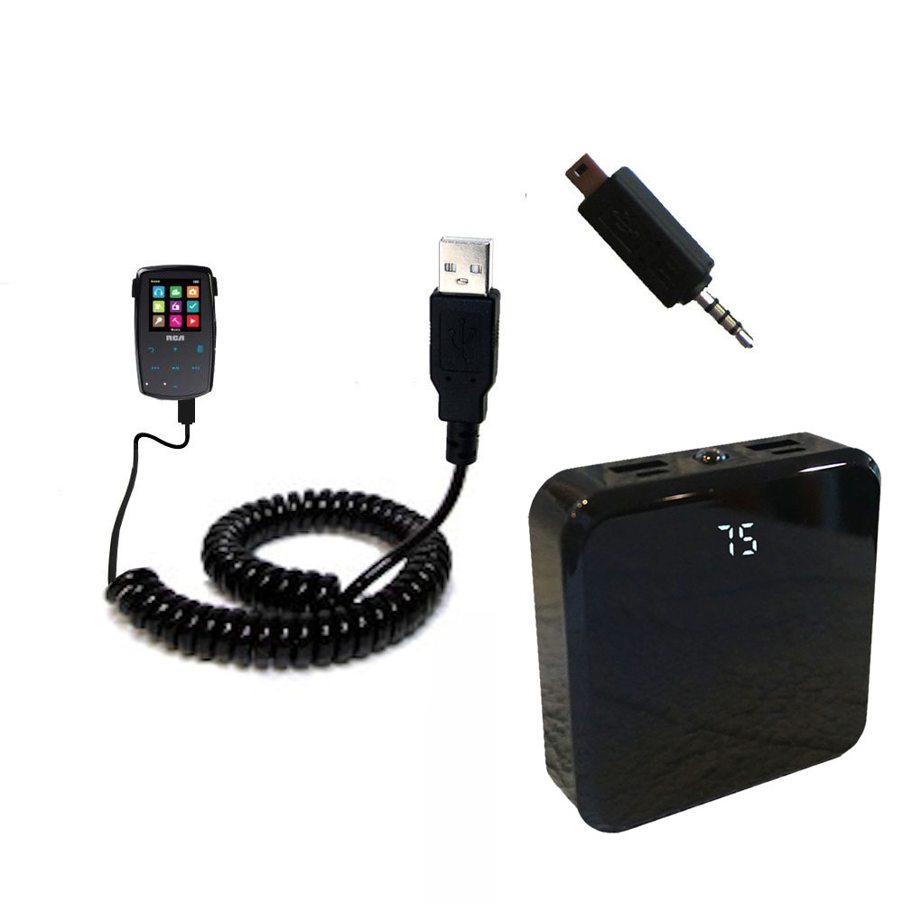 Rechargeable Pack Charger compatible with the RCA M3804 Lyra Digital Media Player