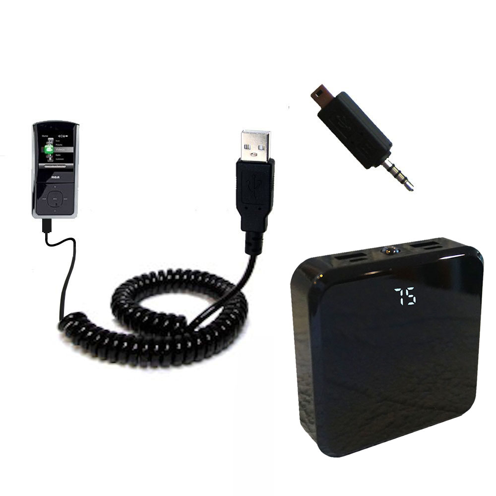 Rechargeable Pack Charger compatible with the RCA M4302 Digital Music Player