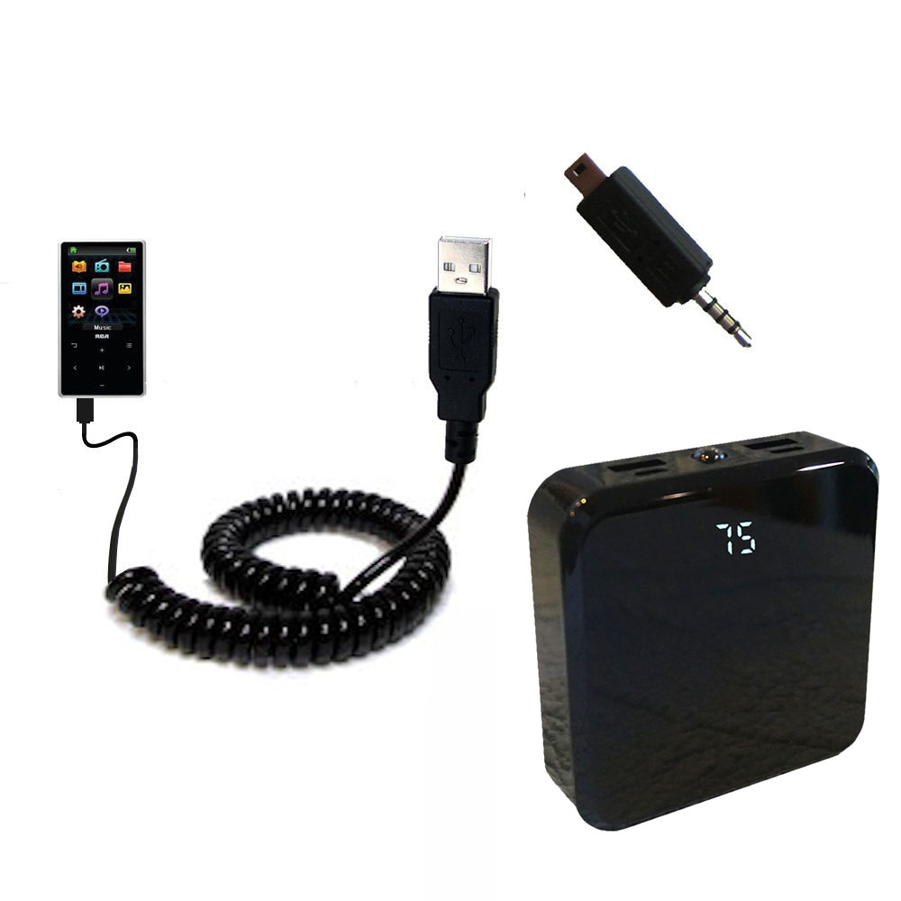 Rechargeable Pack Charger compatible with the RCA M6208