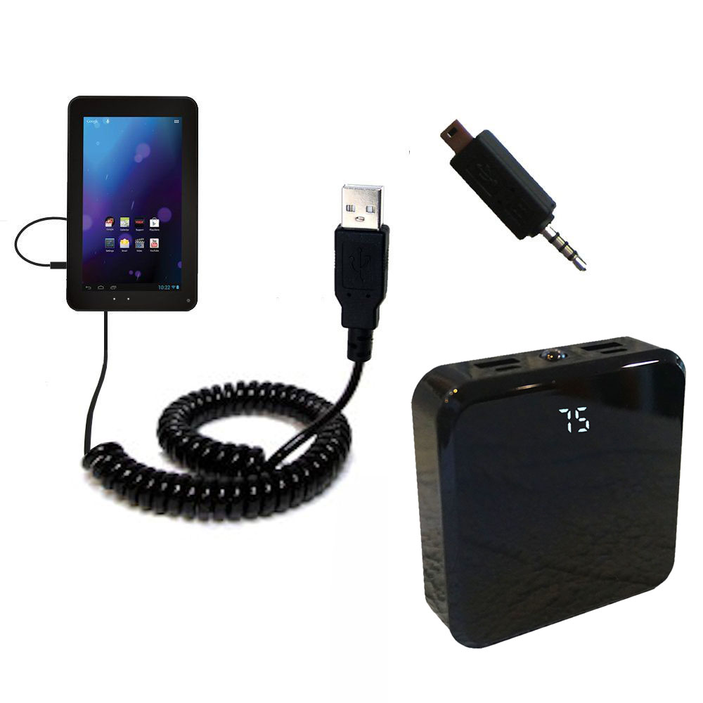 Rechargeable Pack Charger compatible with the RCA RCT6378W2