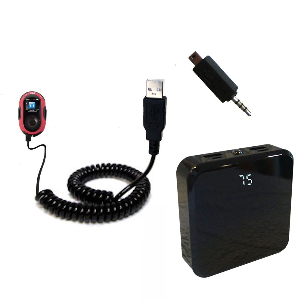 Rechargeable Pack Charger compatible with the RCA S2204 JET Digital Audio Player