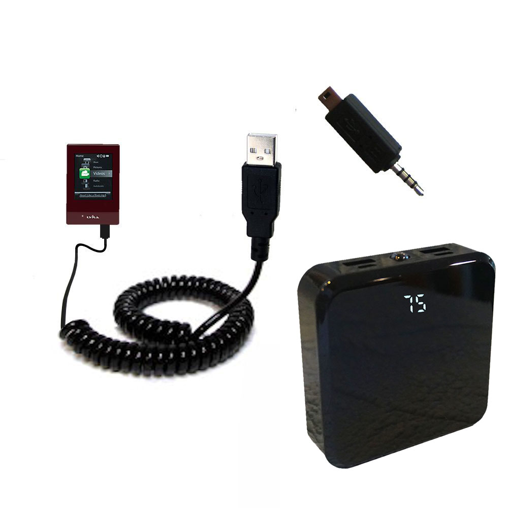 Rechargeable Pack Charger compatible with the RCA SL5016 LYRA Slider Media Player