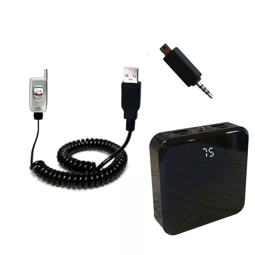 Rechargeable Pack Charger compatible with the Samsung A540