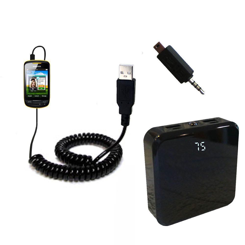 Rechargeable Pack Charger compatible with the Samsung Corby II