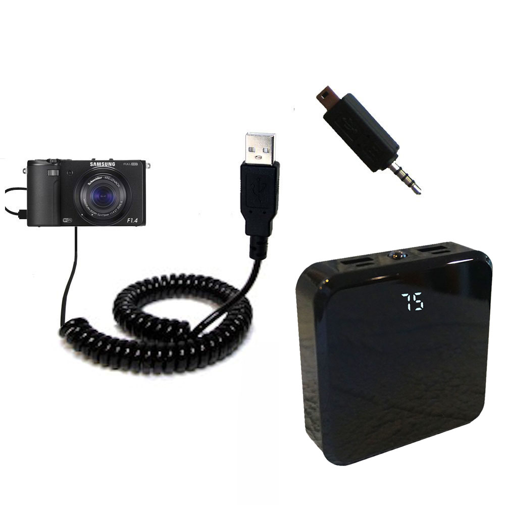 Rechargeable Pack Charger compatible with the Samsung EX2F