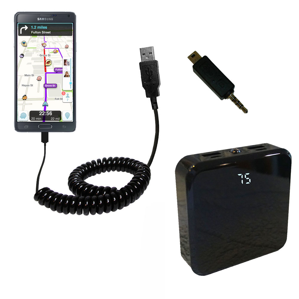 Rechargeable Pack Charger compatible with the Samsung Galaxy Note 4