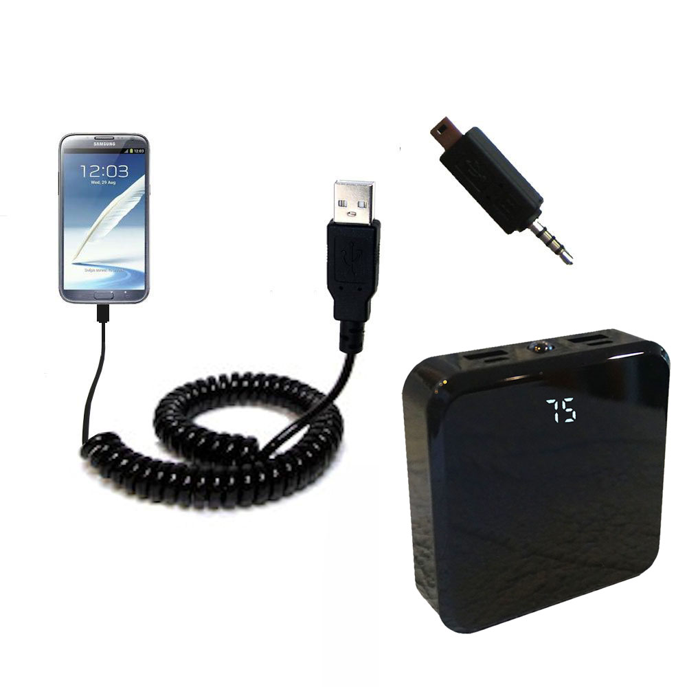 Rechargeable Pack Charger compatible with the Samsung Galaxy Note II
