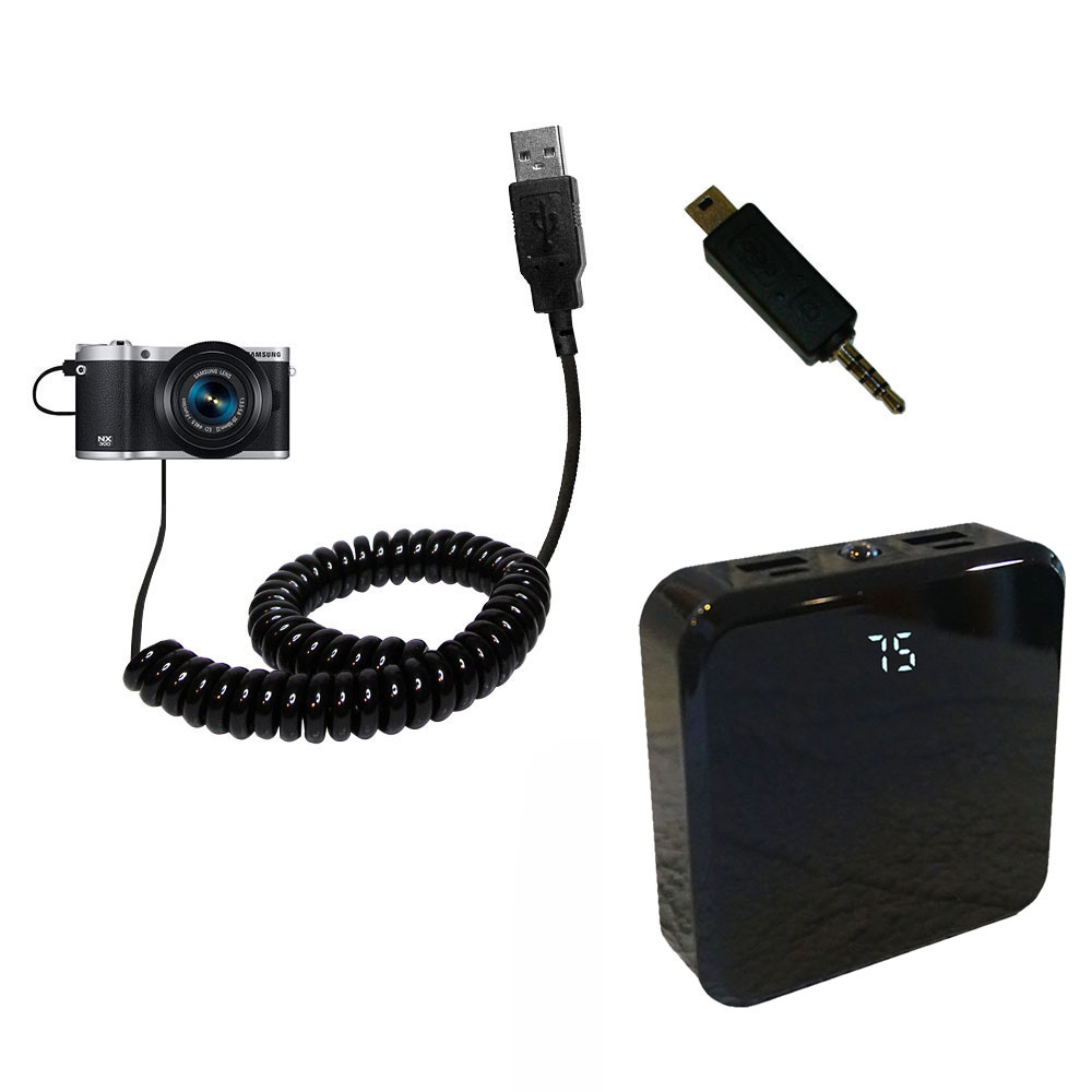 Rechargeable Pack Charger compatible with the Samsung Galaxy NX300
