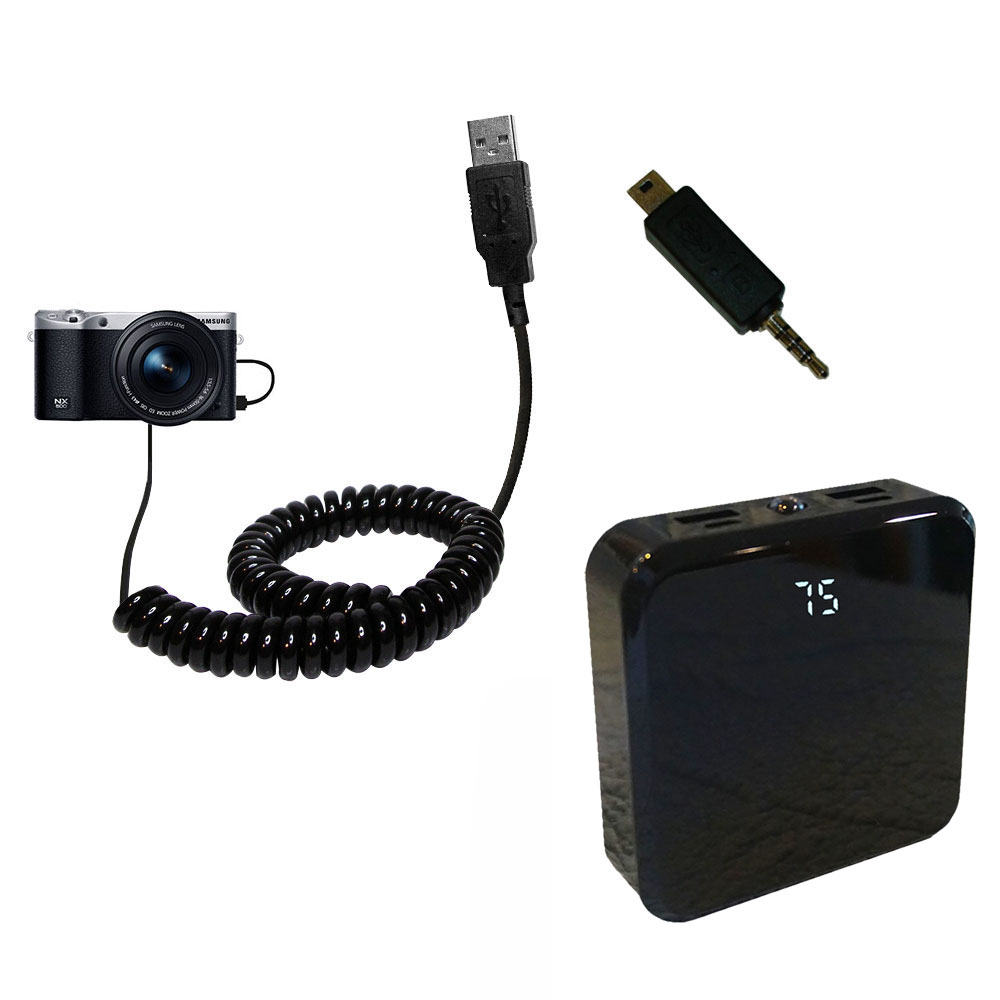 Rechargeable Pack Charger compatible with the Samsung Galaxy NX500