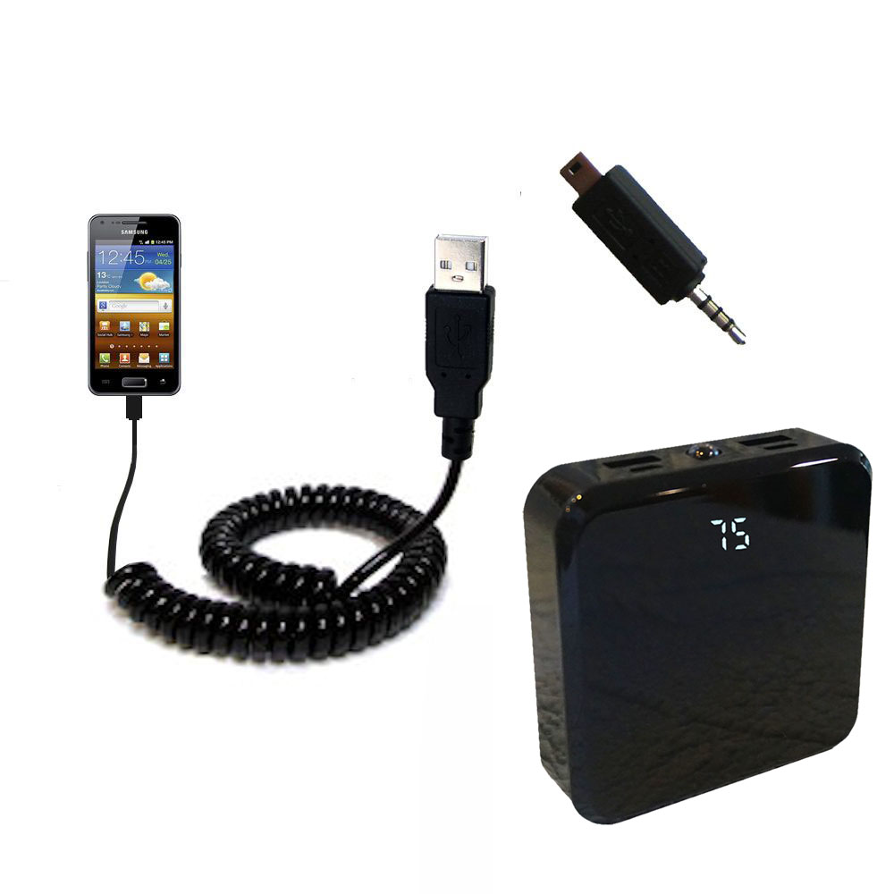Rechargeable Pack Charger compatible with the Samsung Galaxy S Advance